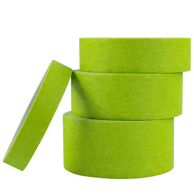 Áp dính ô tô 2 Inch Washi Painter Tape ếch Green Crepe giấy nắp băng