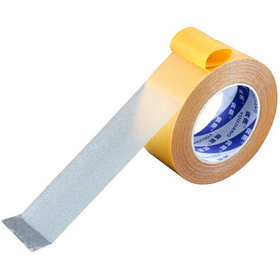160MIC PVC Áp dính thảm vải dây chuyền băng liên kết màu vàng nóng chảy