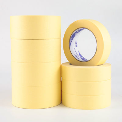 Glue cao su mạnh chất lượng cao trang trí Crepe 2 Inch mục đích chung băng giấy nắp