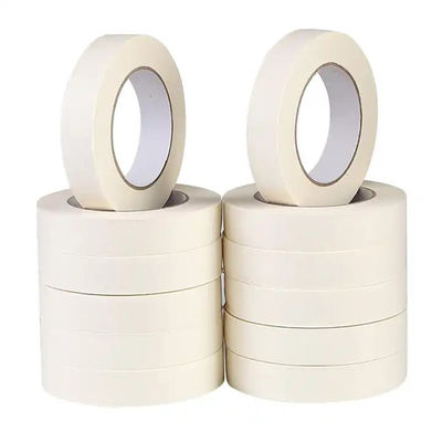 Sơn chính xác giấy Crepe màu trắng băng nắp với chất kết dính nhạy cảm với áp suất