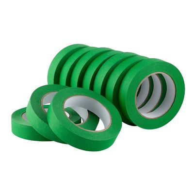 Các nhà sơn màu xanh lá cây băng nắp đa kích thước Sơn sạch giấy băng cho nhà