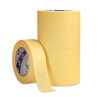 Custom 1.41 In. X 60 Yd. Vàng đa bề mặt sơn băng nắp