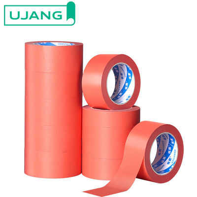Vỏ băng dán màu đỏ băng dán mặt nạ một mặt xé có thể viết văn phòng nhà sơn dầu nghệ thuật phác thảo giấy dán