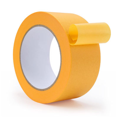 Vải sơn băng vàng 25mm X 50m Vải Washi tự dính Vải giấy vàng