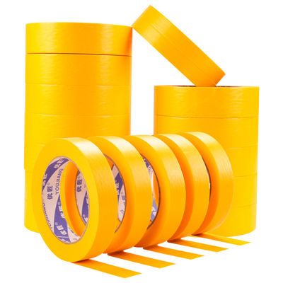 Vải đệm Washi tái sử dụng cho bề mặt khó khăn, tách màu sắc và nhiều băng vàng giấy gạo để sơn