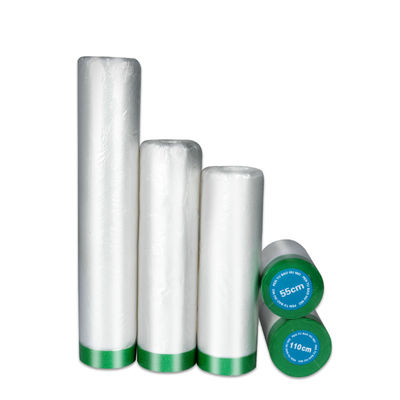 4-64Fold Acrylic Adhesive Pretaped Waterproof Moisture Proof Masking Film Cho đồ trang trí