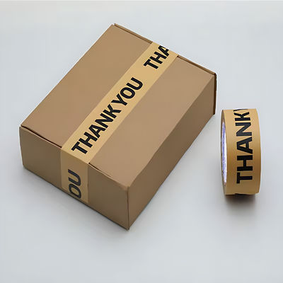 Glu tinh bột có thể phân hủy in màu tùy chỉnh in Biodegradable Water Activated Kraft Paper Tape