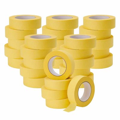 Glue cao su mạnh trang trí Crepe 50mm Beige mục đích chung băng giấy nắp