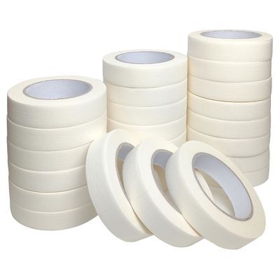 25mmx25 mét White Masking Tape cho Sơn và trang trí tùy chỉnh