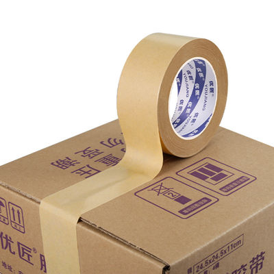 Dây băng giấy kraft tự dán được tăng cường để viết