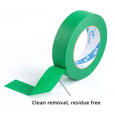 Kích thước tùy chỉnh Sơn phun tường gắn kết mạnh Tape giấy crepe che