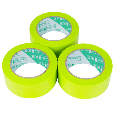 Green Masking Tape Kháng UV 30 ngày Nhiệt độ cao 120 độ Washi giấy Sơn băng cho xe ô tô Sơn ô tô